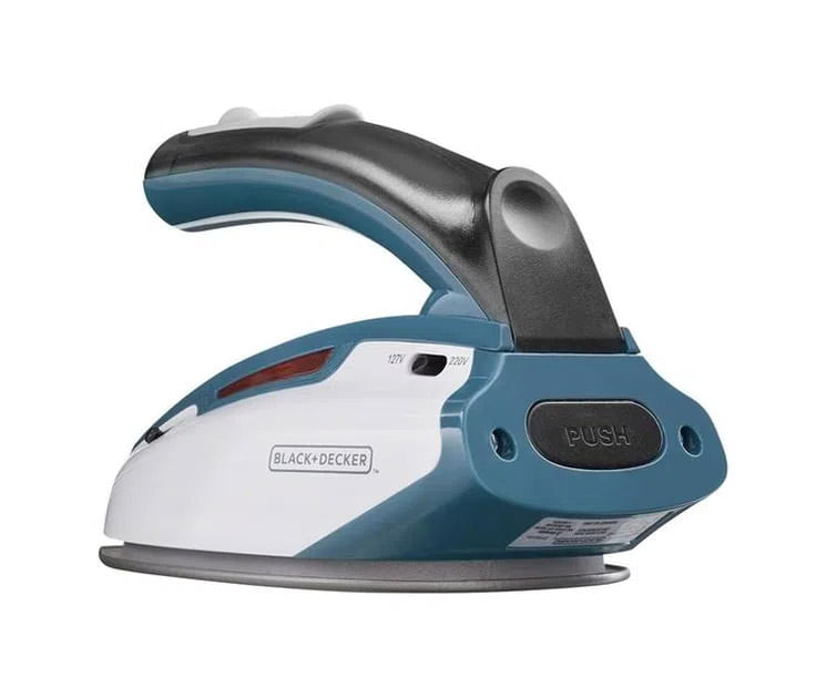 Ferro-de-Viagem-Portatil-Vapor-Seco-777-Black-Decker