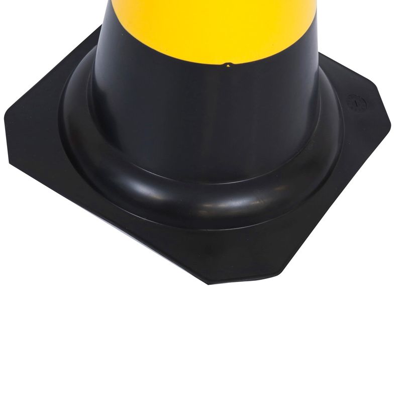 Cone-Seguranca-75-Cm-Preto-E-Amarelo-Pvc---O.m.-Production