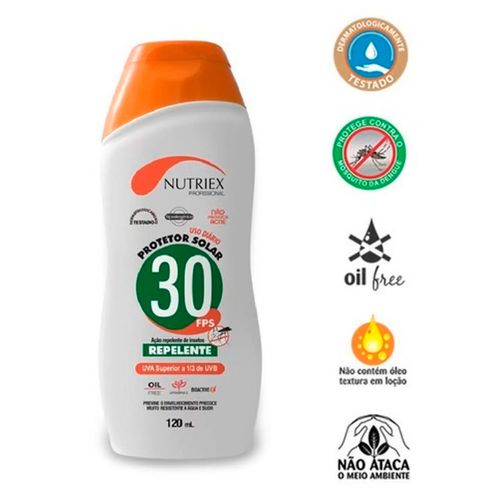 Protetor Solar Repelente Fps 30 Profissional - Nutriex