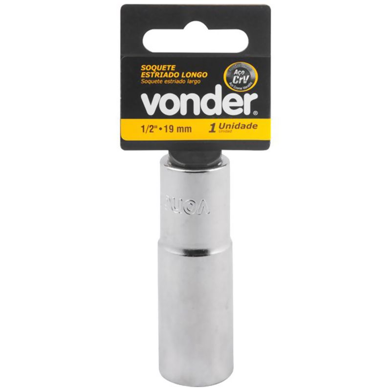 Soquete-Estriado-Longo-19mm-com-Encaixe-de-1-2---–-Vonder