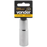 Soquete Estriado Longo 18mm com Encaixe de 1/2 – Vonder