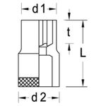 Soquete-Gtx-Torx-Hexalobular-Manual-1008mm-enc.-1-2---Gedore