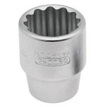 Soquete Estriado Manu. Unit Drive 7/8'' encaixe 3/4'' Gedore