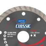 Disco de Corte Diam. Seco Refrig. Turbo 110mm Cont. Norton