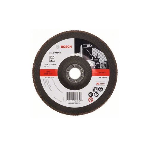 Disco Flap Reto 7'' x 7/8'' G120 - Bosch