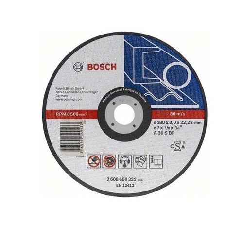 Disco Corte 12'' X 1/8'' X 1'' 2T Aço Carbono – Bosch