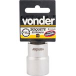 Soquete Estriado 17mm Encaixe 1/2– Vonder