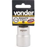 Soquete Estriado 17mm Encaixe 1/2– Vonder