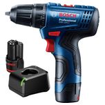 Parafusadeira E Furadeira 3/8 A Bateria 12v Bosch Gsr 120-li