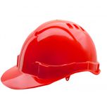 CAPACETE SEGURANCA VERMELHO - SO CASCO S/CARNEIRA - C.A.36.099