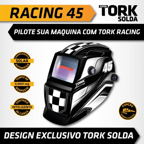 Máscara Eletrônica Automática MTR-9045 Racing 45 Super Tork