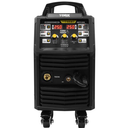 Máquina Inversora de Solda TIG/MMA/MIG Sinérgico Touch 250S-Max 220V Super Tork