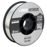 Arame MIG/MAG Alumínio ER4043 Capa-Capa 0,8mm com Gás 2kg Super Tork