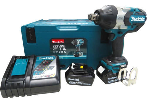 Chave de Impacto 3/4'' 2 Baterias 18v DTW1001RFJ Bivolt Makita