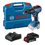 Parafusadeira Furadeira Impacto Gsb 18v-50 Bosch 2 Baterias