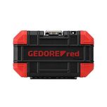 Jogo Soquete de Impacto 1/2'' 12-23mm Longo R63003108 8 Peças Gedore Red