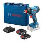 Chave de Impacto 1/2'' a Bateria 18V GDX 180-LI + Carregador e Maleta Bosch