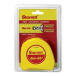 Trena de Bolso 8 Metros x 1'' Pol com Trava STS1-8ME Starrett