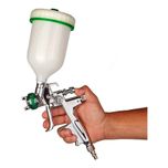Pistola De Pintura Gravidade Hvlp Caneca 600ml Pro-560 - Pdr