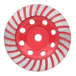 Disco Desbaste Rebolo Diamantado 115mm M14 Turbo - Cortag