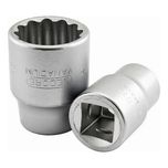 Soquete Estriado Manual Unit Drive 24mm Encaixe 3/4 – Gedore
