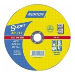 Disco Corte 12 X 1/8  X 3/4 Pol 2t Ar 312 Aço Inox - Norton