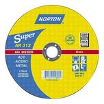 Disco Corte 10 X 1/8 X 1 Pol 2t Ar 312 Aã§o Inox - Norton