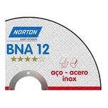 Disco Corte 7 pol x 1/16 pol x 7/8 pol 2T BNA 12 – Norton