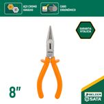 Alicate Bico Meia Cana Curto 6'' Aço CRV ST70041AST Sata