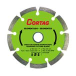 Disco Diamantado Segmentado para Concreto 180mm 61618 Cortag