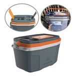 Caixa Térmica Suv 20 Litros Cooler Cinza e Laranja Termolar