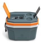 Caixa Térmica Suv 20 Litros Cooler Cinza e Laranja Termolar