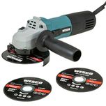 Esmerilhadeira Angular 4.1/2'' 720W WS4751U.3 127V + 3 Discos Wesco