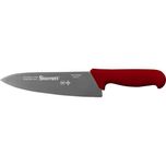 Faca de Carne Refile Lâmina Triângular Larga 25cm Vermelha Starrett