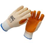 Luva Orange em Malha e Palma Vulcanizada 25cm Volk