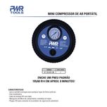 Mini Compressor de Ar Portátil 12V 150psi Sigma Tools