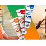 Creme Protetor Solar Sunlau 60 FPS 20 UVA 120g Henlau