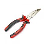 Alicate Bico Meia Cana Curvo 7'' Nickel em Aço 174229 MTX