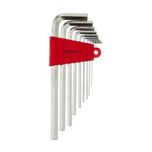 Jogo de Chave Allen 2-12mm Extra Longa CRV 9 Peças 123089 MTX