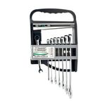 Jogo de Chave Combinada com Catraca 8-19mm 8 Peças CRV Stels
