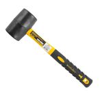 Martelo de Borracha 55mm Cabo de Fibra 3589000450 Vonder